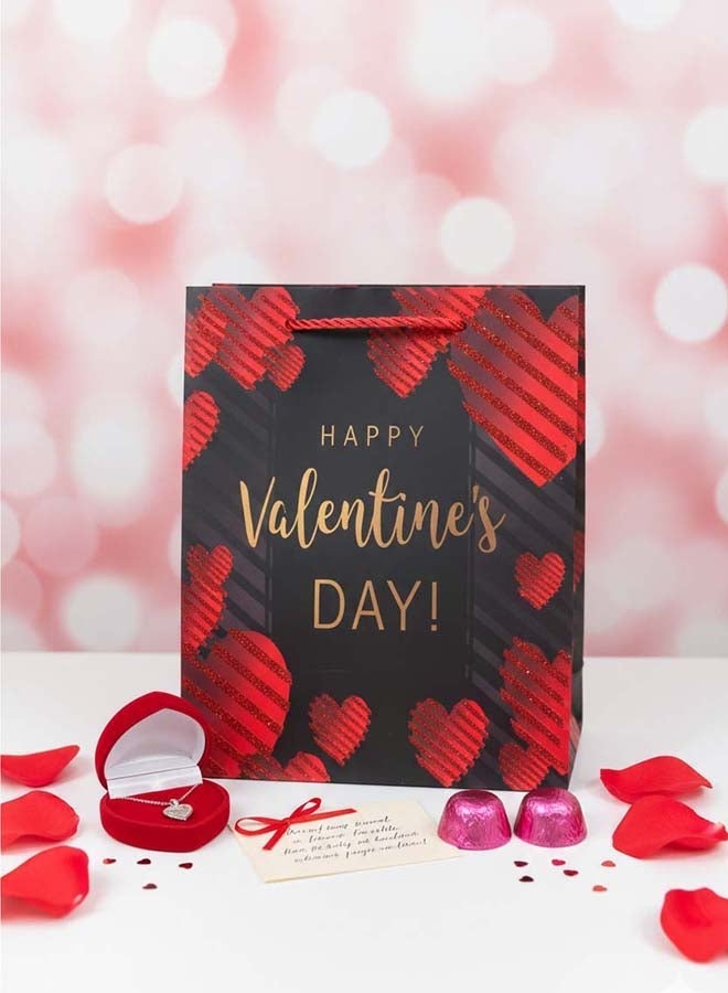 "Happy Valentine’s Day" Heart Gift Bags (Assorted Styles) - Image 3